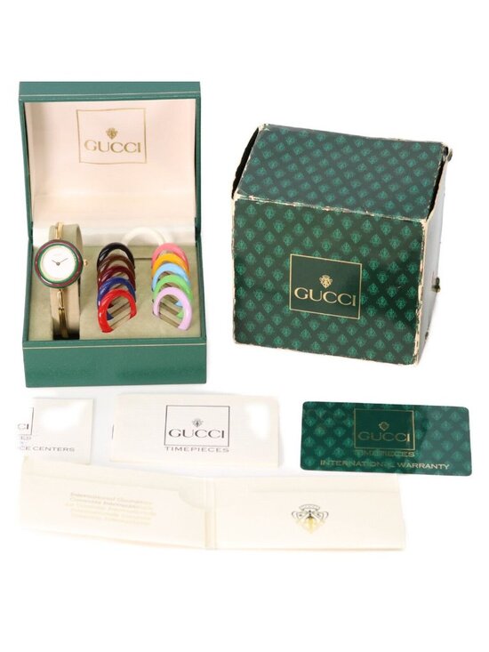 Gucci 11 12.2 Change Bezel Bangle Watch M Quartz main image 4